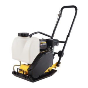 Professional 100kg Vibratory Plate Compactor with Water Tank 18kN High Impact Forward Soil Asphalt Compactor Honda GX160 Robin Diesel Engine Industrial Wacker Plate Ground Tamper Construction Machine