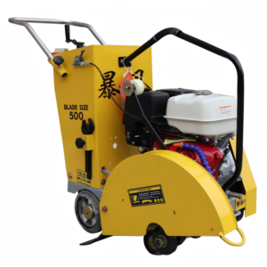 500mm Walk Behind Concrete Cutter Gas Powered Road Cutting Machine Asphalt Floor Saw