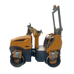 Industrial 1.2 Ton Ride-on Vibratory Road Roller Heavy Duty Hydraulic Double Drum Tandem Roller Honda/Diesel Powered Asphalt Soil Compactor for Road Construction