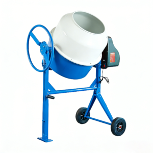 70L to 240L Portable Electric Concrete Mixer 220V High Power Cement Mixing Machine Industrial Grade Rotating Drum Masonry Tool for Construction & Home Renovation