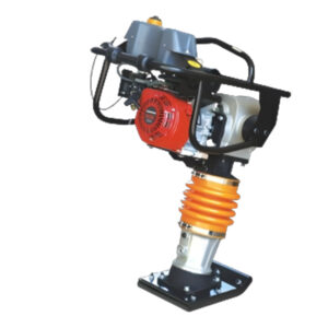 Professional ERM85 Honda GX160 Gasoline Tamping Rammer 85kg Heavy Duty Jumping Jack Compactor High Impact 13KN Petrol Trench Rammer for Soil and Road Construction
