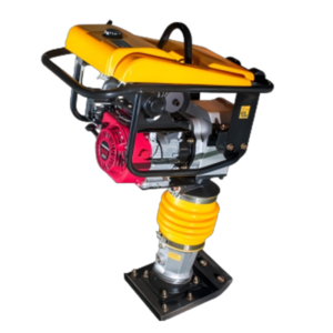 90kg ERM85C Industrial Gasoline Tamping Rammer Powered by Honda GX160 High Impact 13KN Jumping Jack Petrol Trench Compactor for Soil Foundation and Road Repair