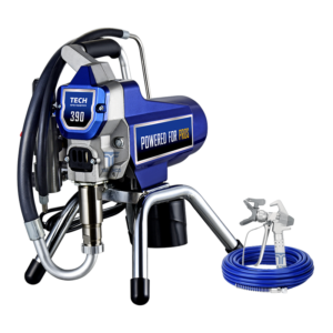 1000W Industrial Airless Paint Sprayer 3000PSI Electric High Pressure Spray Gun with Digital Intelligent Control 2L/Min Professional Wall Painting Machine for Interior and Exterior Renovation