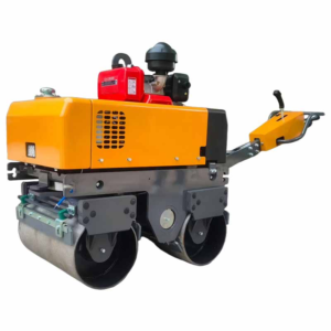 SRL760 800kg Walk-Behind Tandem Road Roller Genuine HONDA GX390 Powered 20KN Vibratory Compactor 760mm Extra-Wide Asphalt Soil Earth Vibrating Roller Machine