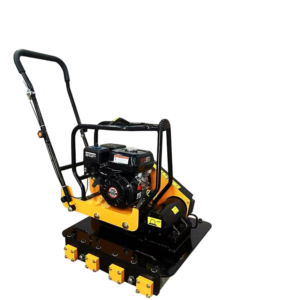 Professional 155kg Industrial Plate Compactor 13HP High Power Gasoline Diesel Vibratory Soil Tamper 20kN Heavy Duty Ground Compaction Machine for Road Construction and Foundations