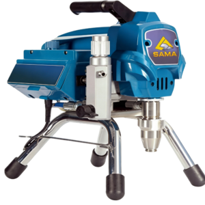 2500W Electric Airless Paint Sprayer 3000 PSI High Pressure Spray Gun with 3.2L/min Flow – SAMA SMM-700 Professional Wall & Exterior Painting Machine