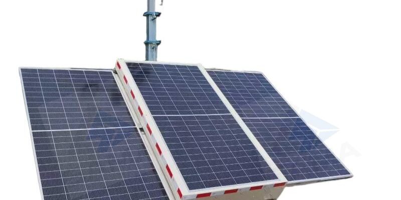 Solar Mobile Light Tower